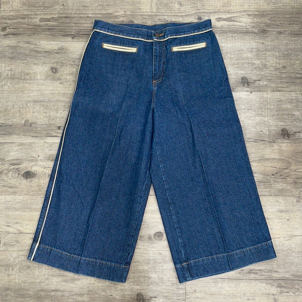 Vintage Bill Blass High Rise Mom Jeans Gaucho Pants